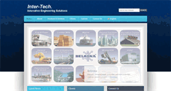 Desktop Screenshot of intertech.com.eg